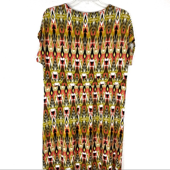 NWT J. Jill Patterned Maxi Dress - Picture 4 of 5